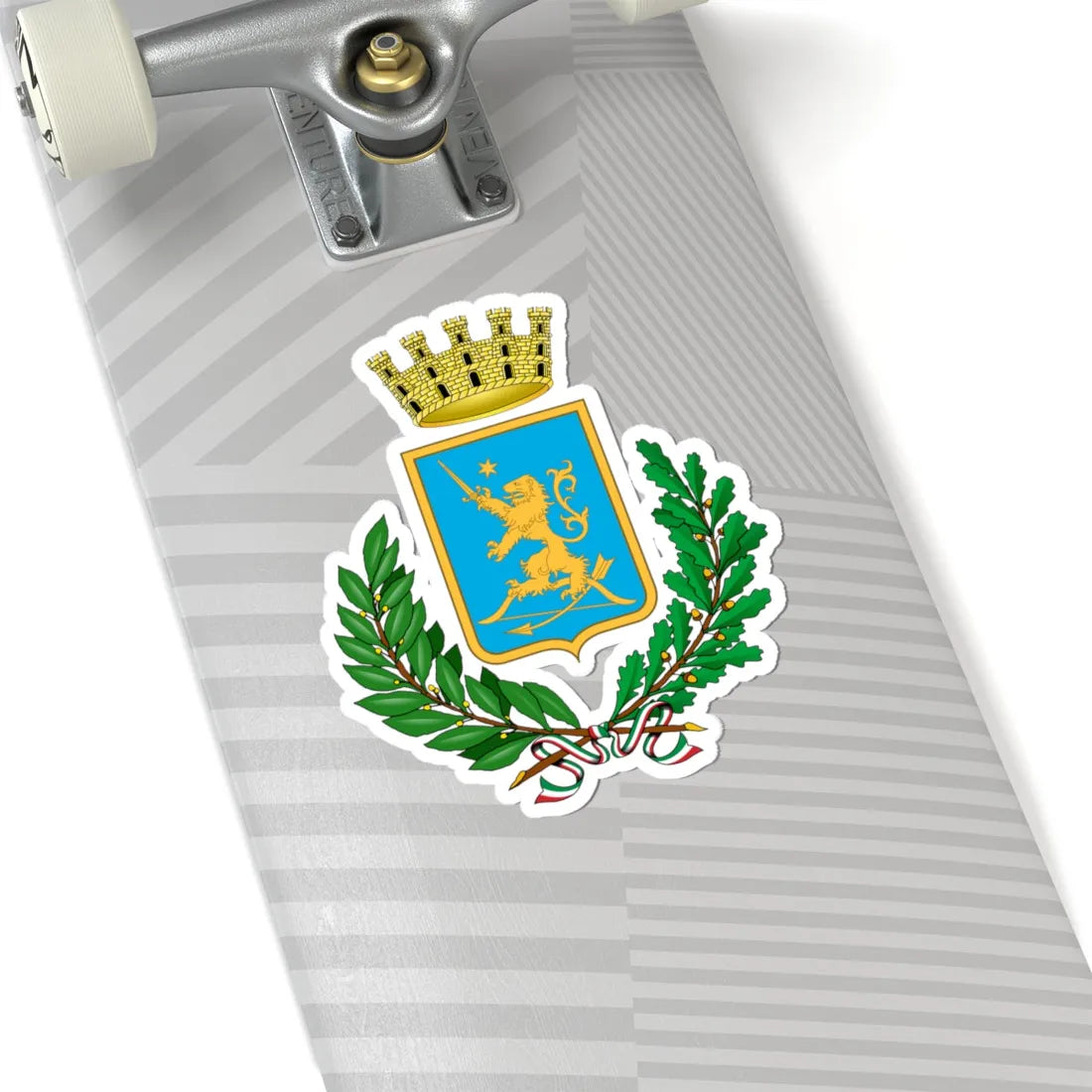 Vieste-Stemma (Italy) (Coat of Arms) STICKER Vinyl Kiss-Cut Decal - The Sticker Space
