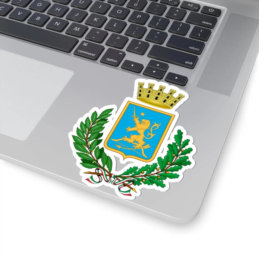 Vieste-Stemma (Italy) (Coat of Arms) STICKER Vinyl Kiss-Cut Decal - The Sticker Space