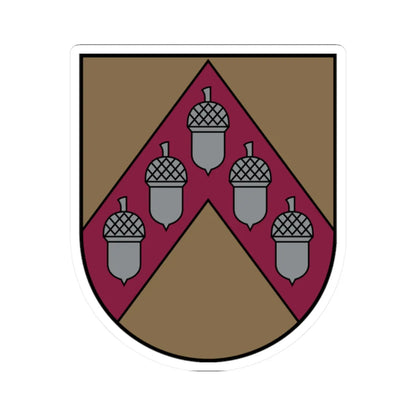 Viesītes novads COA (Latvia) (Coat of Arms) STICKER Vinyl Kiss-Cut Decal 2 Inch White - The Sticker Space