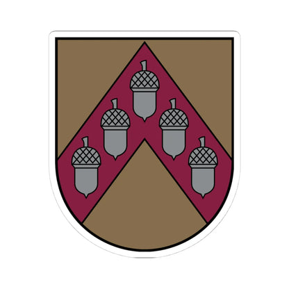 Viesītes novads COA (Latvia) (Coat of Arms) STICKER Vinyl Kiss-Cut Decal 4 Inch White - The Sticker Space