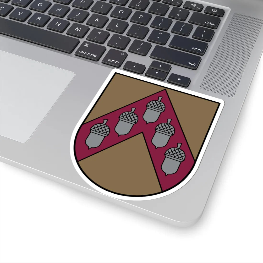 Viesītes novads COA (Latvia) (Coat of Arms) STICKER Vinyl Kiss-Cut Decal - The Sticker Space