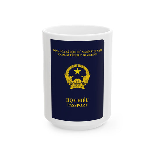 Vietnam Passport - White Coffee Mug