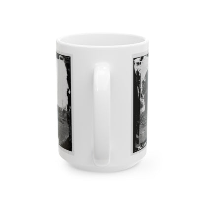 View On Battle-Field Of Antietam (U.S. Civil War) White Coffee Mug-The Sticker Space