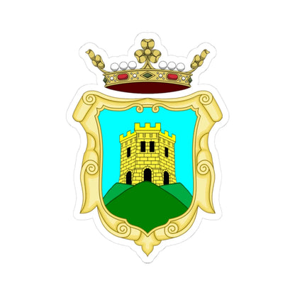 Viggiano-Stemma (Italy) (Coat of Arms) STICKER Vinyl Kiss-Cut Decal 3 Inch White - The Sticker Space