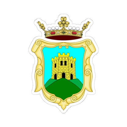 Viggiano-Stemma (Italy) (Coat of Arms) STICKER Vinyl Kiss-Cut Decal 6 Inch White - The Sticker Space