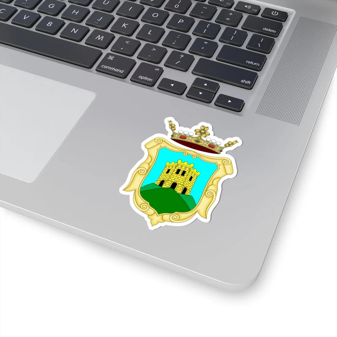 Viggiano-Stemma (Italy) (Coat of Arms) STICKER Vinyl Kiss-Cut Decal - The Sticker Space