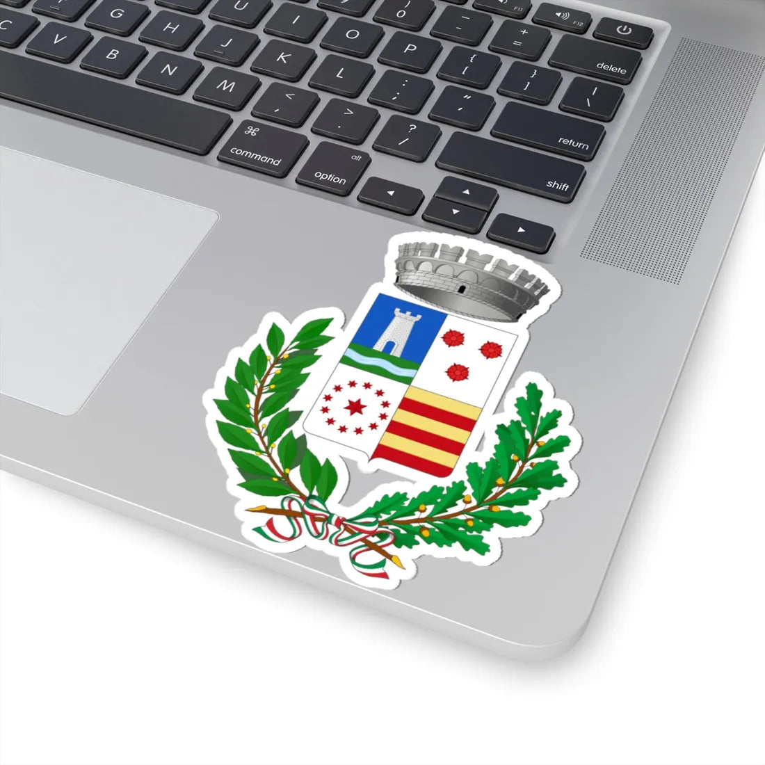 Vigodarzere-Stemma (Italy) (Coat of Arms) STICKER Vinyl Kiss-Cut Decal - The Sticker Space