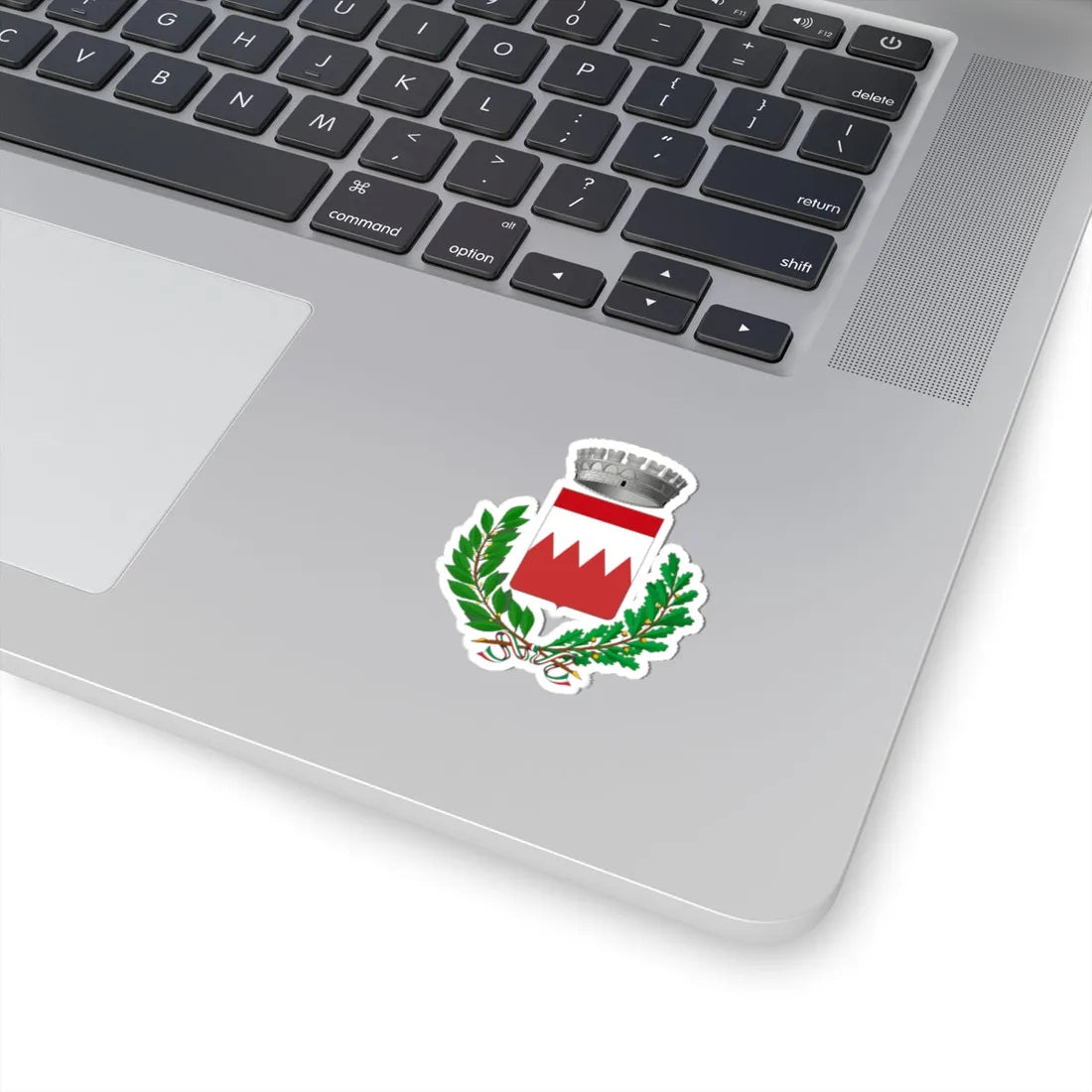 Vigolzone-Stemma (Italy) (Coat of Arms) STICKER Vinyl Kiss-Cut Decal - The Sticker Space