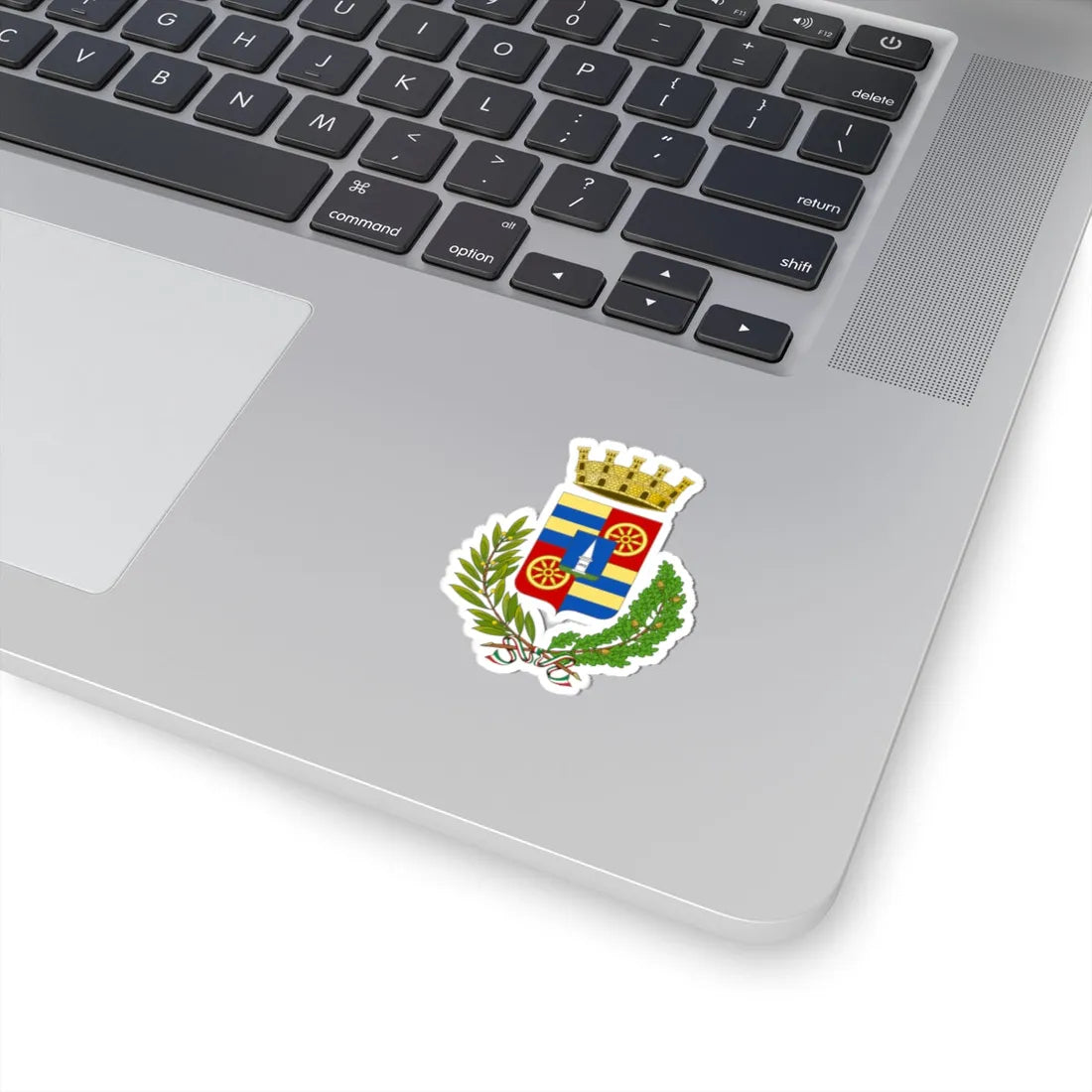Vigonza-Stemma (Italy) (Coat of Arms) STICKER Vinyl Kiss-Cut Decal - The Sticker Space