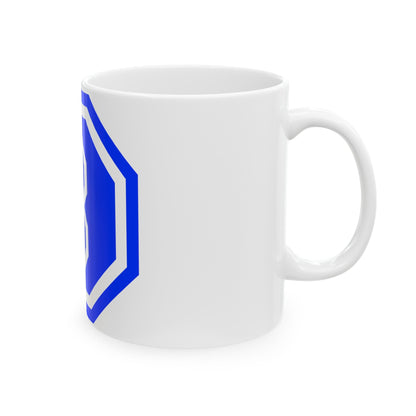 VIII Corps (U.S. Army) White Coffee Mug-The Sticker Space