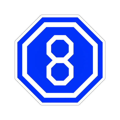 VIII Corps (U.S. Army) STICKER Vinyl Die-Cut Decal 5 Inch - The Sticker Space