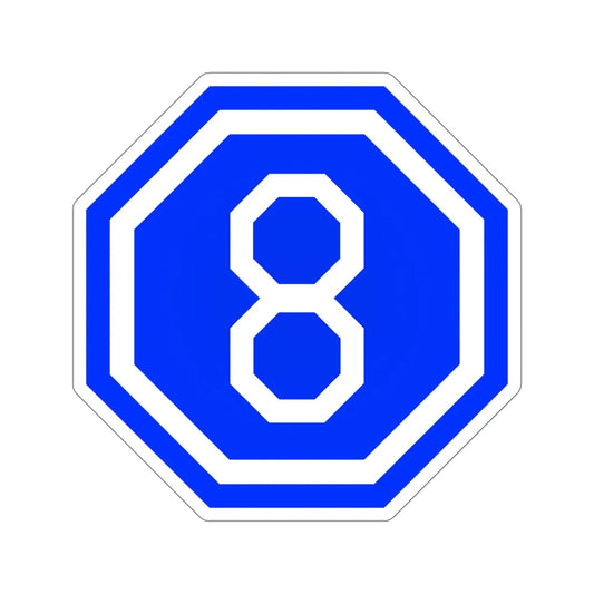 VIII Corps (U.S. Army) STICKER Vinyl Die-Cut Decal 6 Inch - The Sticker Space