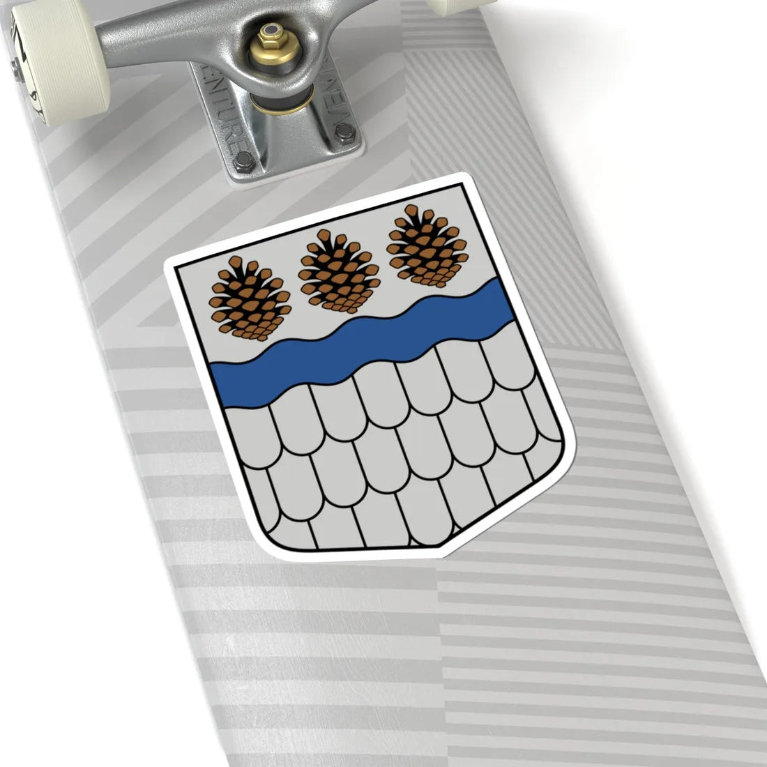 Vijciema pagasta ģerbonis (Latvia) (Coat of Arms) STICKER Vinyl Kiss-Cut Decal - The Sticker Space