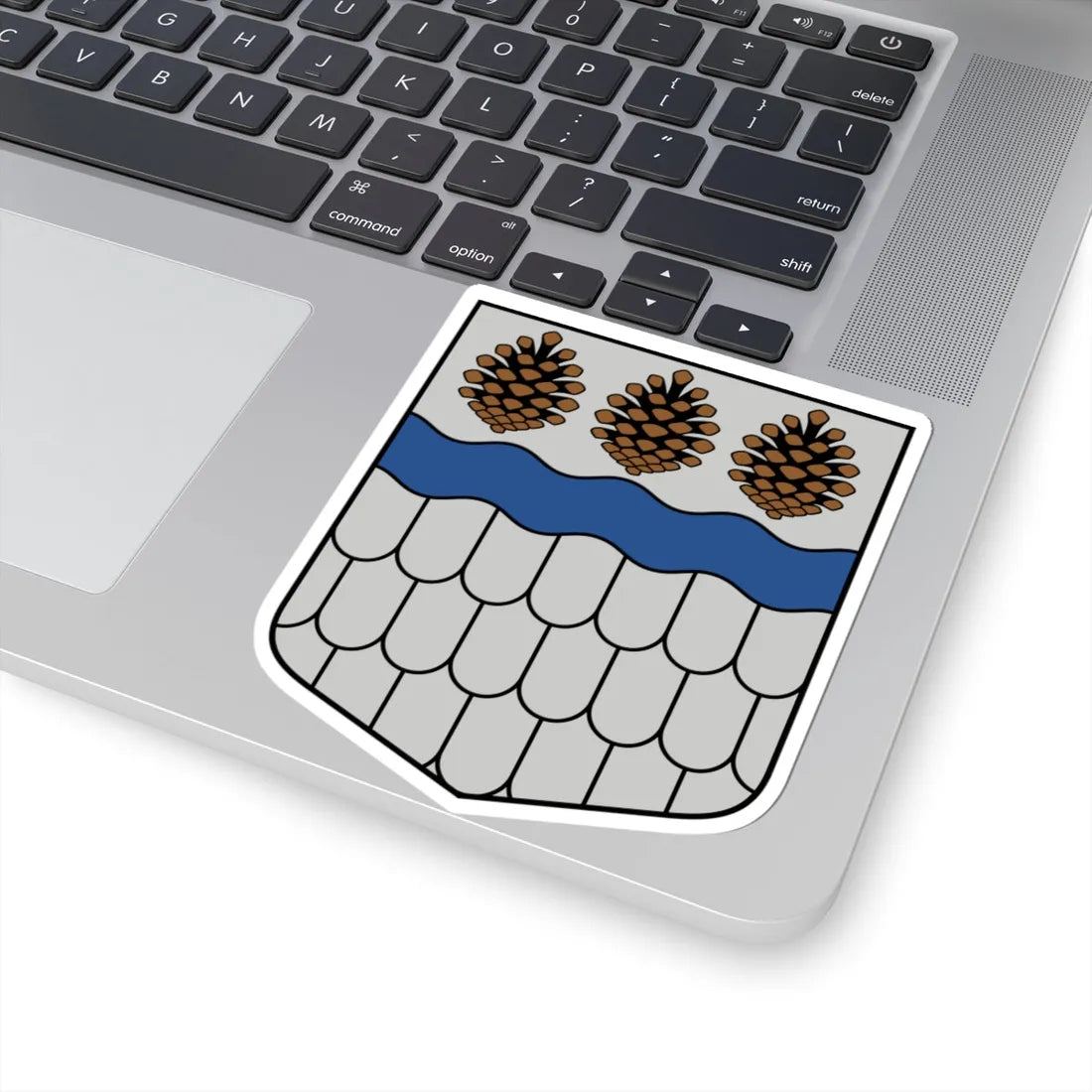 Vijciema pagasta ģerbonis (Latvia) (Coat of Arms) STICKER Vinyl Kiss-Cut Decal - The Sticker Space