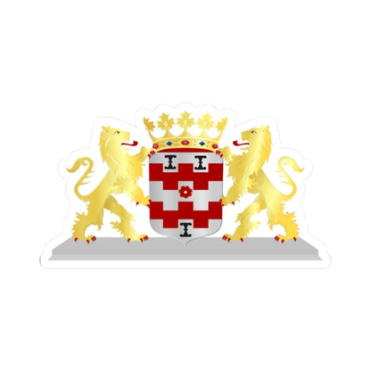 Vijfheerenlanden wapen (Netherlands) (Coat of Arms) STICKER Vinyl Kiss-Cut Decal 2 Inch White - The Sticker Space