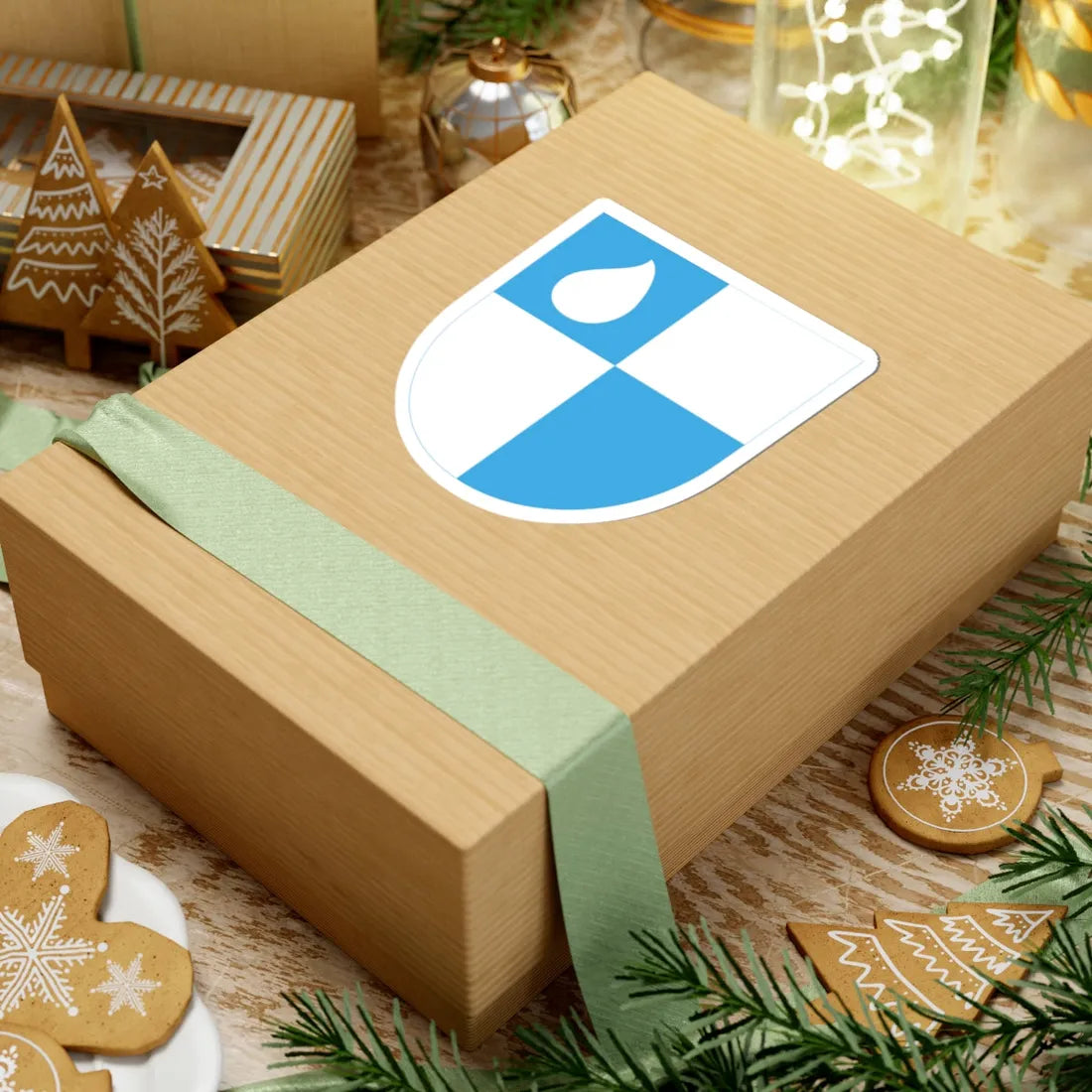 Väike-Maarja valla vapp (Estonia) (Coat of Arms) STICKER Vinyl Kiss-Cut Decal - The Sticker Space