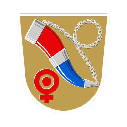 Viljakkala.vaakuna (Finland) (Coat of Arms) STICKER Vinyl Kiss-Cut Decal 2 Inch White - The Sticker Space