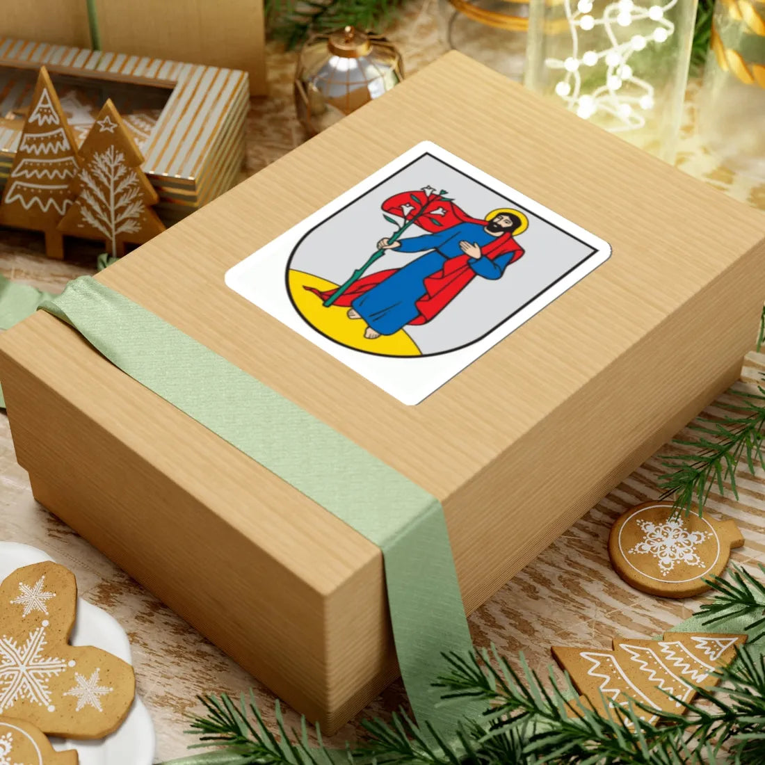 Vilkija - Coat of Arms (Lithuania) (Coat of Arms) STICKER Vinyl Kiss-Cut Decal - The Sticker Space