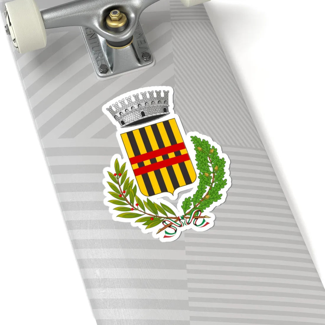 Villafranca Sicula-Stemma (Italy) (Coat of Arms) STICKER Vinyl Kiss-Cut Decal - The Sticker Space