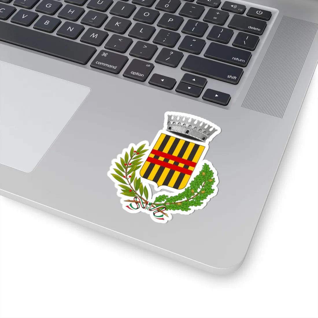 Villafranca Sicula-Stemma (Italy) (Coat of Arms) STICKER Vinyl Kiss-Cut Decal - The Sticker Space