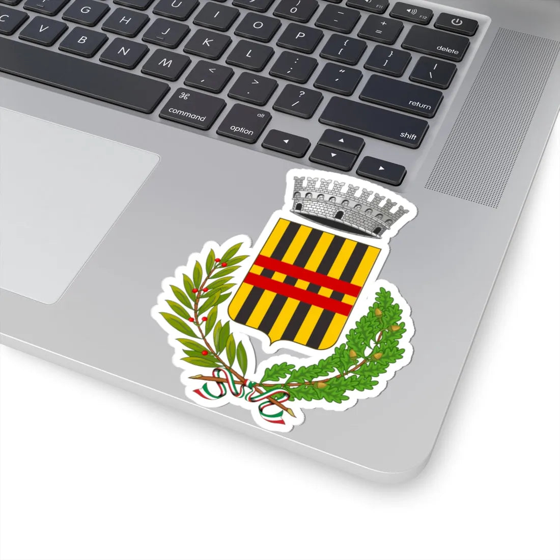Villafranca Sicula-Stemma (Italy) (Coat of Arms) STICKER Vinyl Kiss-Cut Decal - The Sticker Space