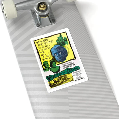 VILLAGE OF THE DAMNED 1960 Movie Poster - STICKER Vinyl Kiss-Cut Decal - The Sticker Space