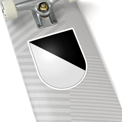 VillaLuganese-coat of arms (Switzerland) (Coat of Arms) STICKER Vinyl Kiss-Cut Decal - The Sticker Space