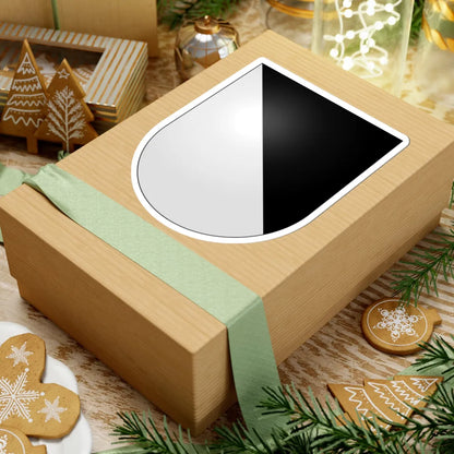 VillaLuganese-coat of arms (Switzerland) (Coat of Arms) STICKER Vinyl Kiss-Cut Decal - The Sticker Space