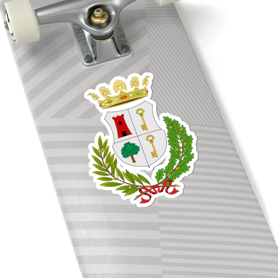 Villamagna-Stemma (Italy) (Coat of Arms) STICKER Vinyl Kiss-Cut Decal - The Sticker Space