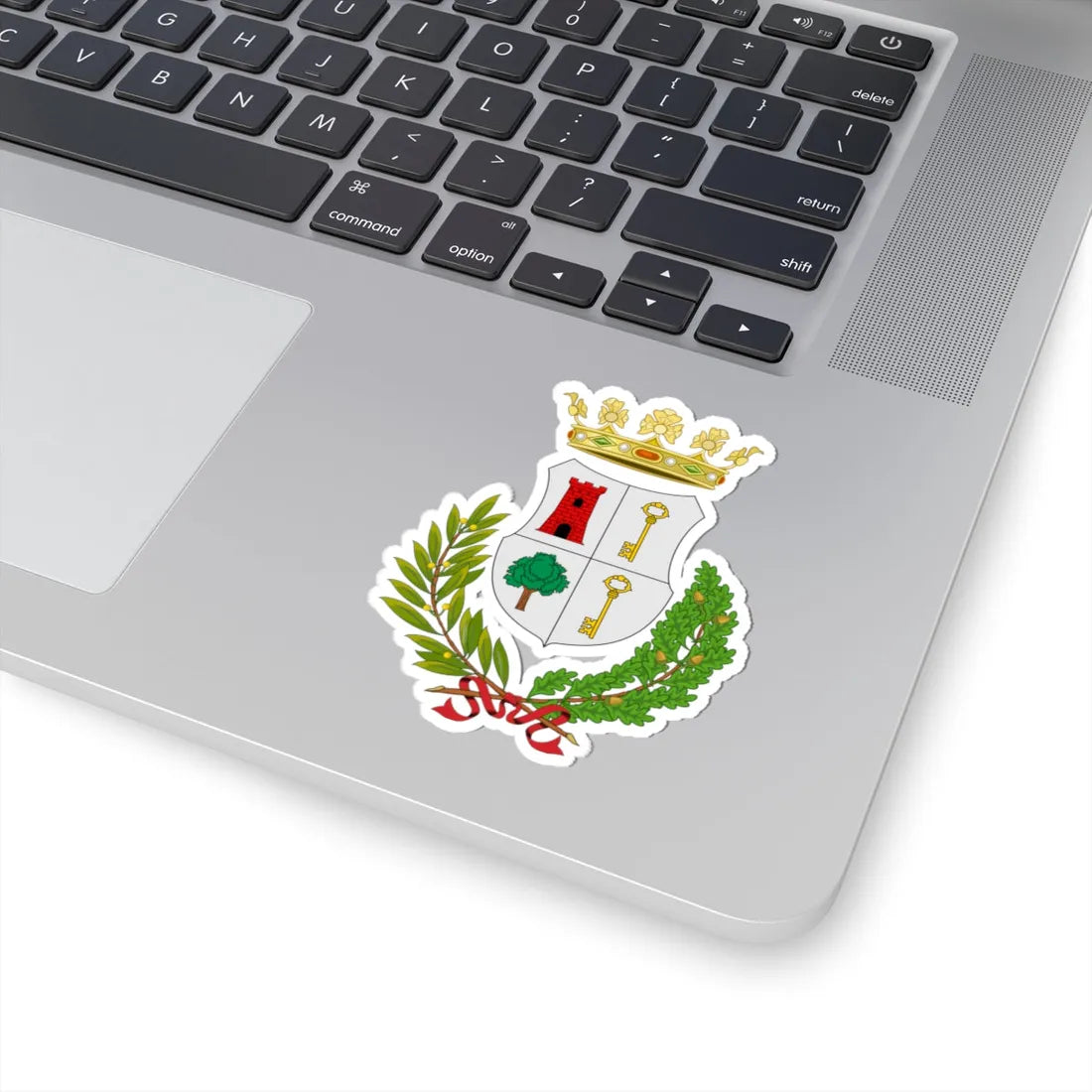 Villamagna-Stemma (Italy) (Coat of Arms) STICKER Vinyl Kiss-Cut Decal - The Sticker Space