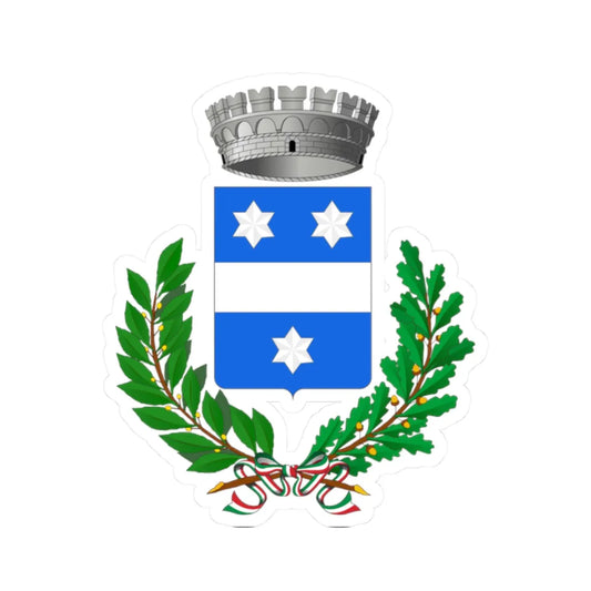 Villanova di Camposampiero-Stemma (Italy) (Coat of Arms) STICKER Vinyl Kiss-Cut Decal 2 Inch White - The Sticker Space