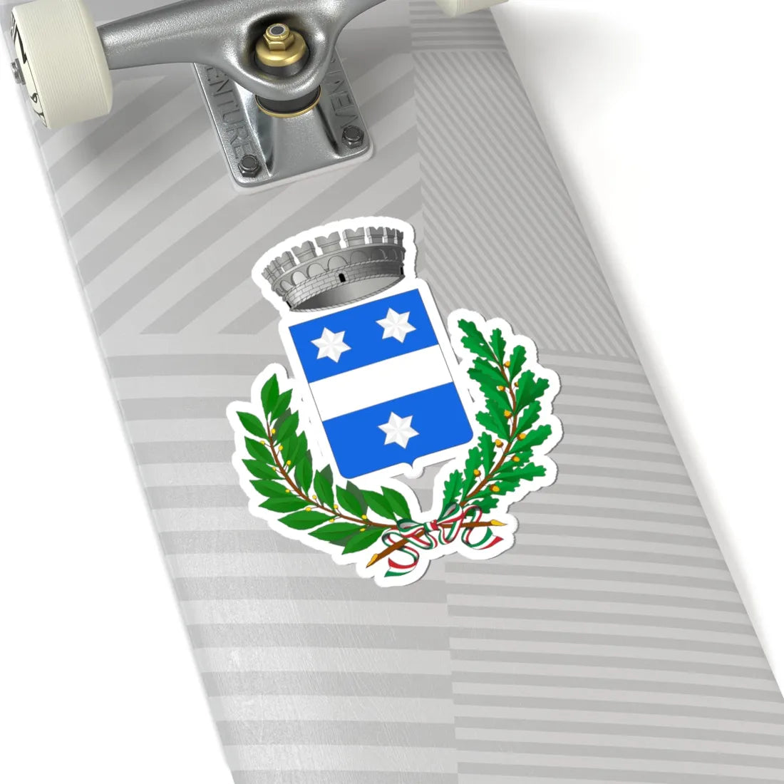 Villanova di Camposampiero-Stemma (Italy) (Coat of Arms) STICKER Vinyl Kiss-Cut Decal - The Sticker Space