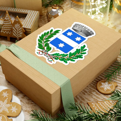 Villanova di Camposampiero-Stemma (Italy) (Coat of Arms) STICKER Vinyl Kiss-Cut Decal - The Sticker Space