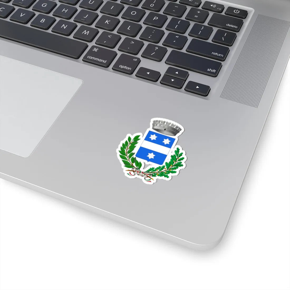 Villanova di Camposampiero-Stemma (Italy) (Coat of Arms) STICKER Vinyl Kiss-Cut Decal - The Sticker Space