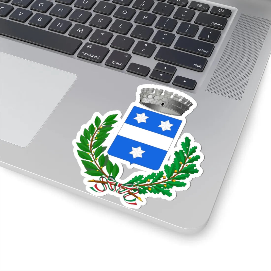Villanova di Camposampiero-Stemma (Italy) (Coat of Arms) STICKER Vinyl Kiss-Cut Decal - The Sticker Space