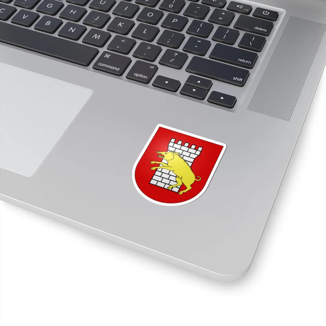 Villarepos-coat of arms (Switzerland) (Coat of Arms) STICKER Vinyl Kiss-Cut Decal - The Sticker Space
