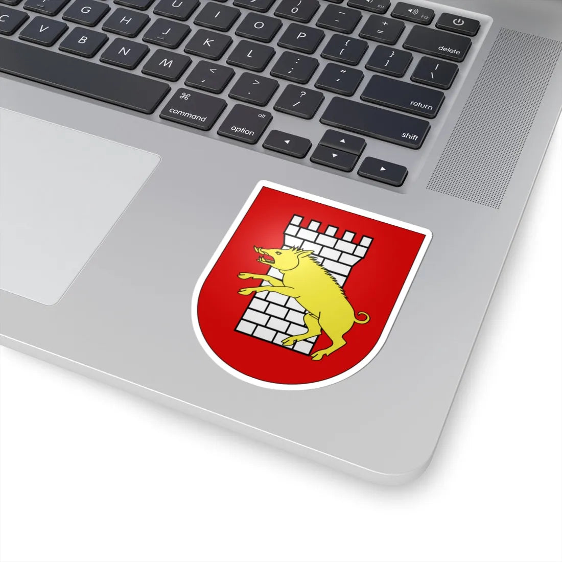 Villarepos-coat of arms (Switzerland) (Coat of Arms) STICKER Vinyl Kiss-Cut Decal - The Sticker Space