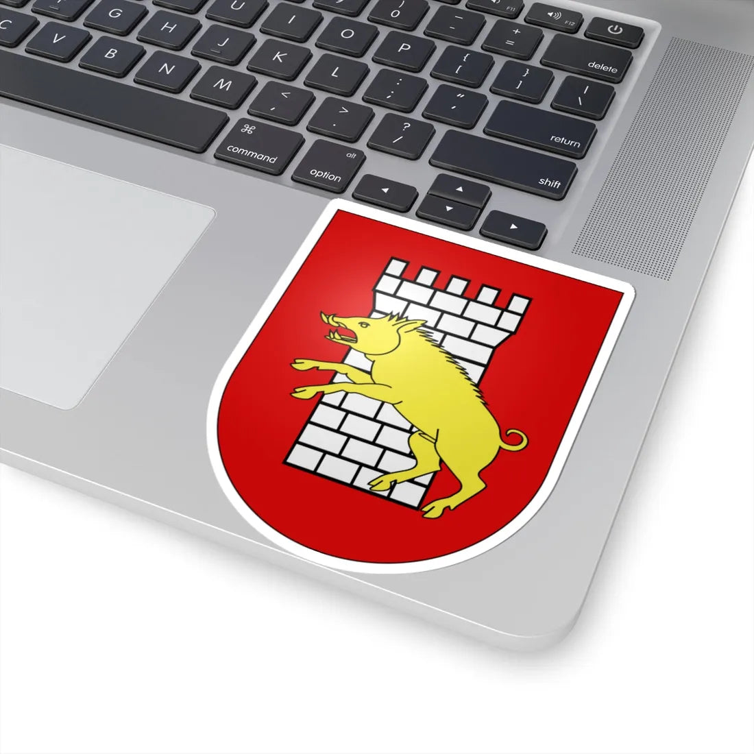 Villarepos-coat of arms (Switzerland) (Coat of Arms) STICKER Vinyl Kiss-Cut Decal - The Sticker Space