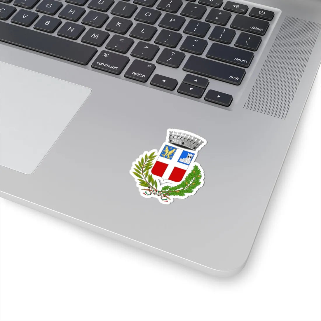 Villeneuve-Stemma (Italy) (Coat of Arms) STICKER Vinyl Kiss-Cut Decal - The Sticker Space