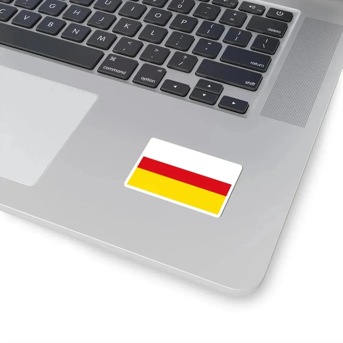 Villers-la-Ville vlag (Belgium) STICKER Vinyl Kiss-Cut Decal - The Sticker Space