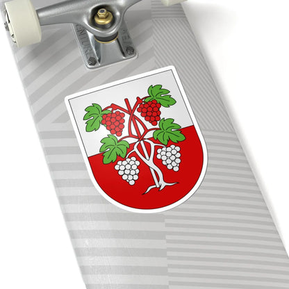 Villette-coat of arms (Switzerland) (Coat of Arms) STICKER Vinyl Kiss-Cut Decal - The Sticker Space