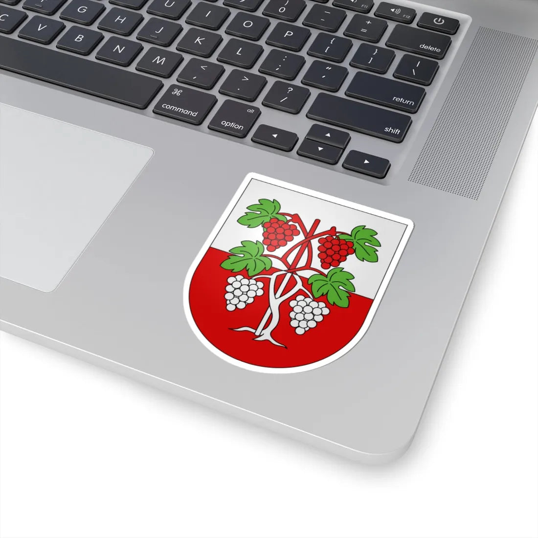 Villette-coat of arms (Switzerland) (Coat of Arms) STICKER Vinyl Kiss-Cut Decal - The Sticker Space