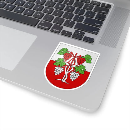 Villette-coat of arms (Switzerland) (Coat of Arms) STICKER Vinyl Kiss-Cut Decal - The Sticker Space