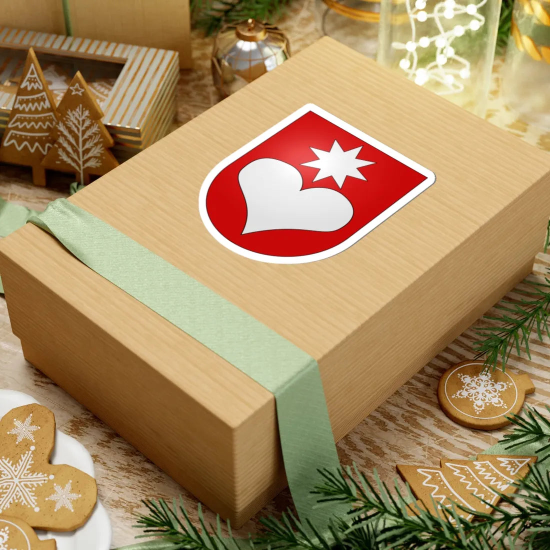 Villiers-coat of arms (Switzerland) (Coat of Arms) STICKER Vinyl Kiss-Cut Decal - The Sticker Space