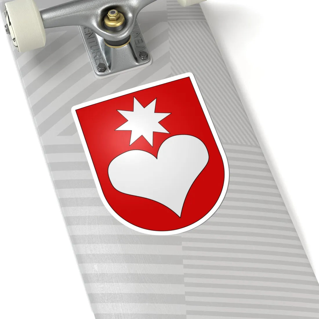 Villiers-coat of arms (Switzerland) (Coat of Arms) STICKER Vinyl Kiss-Cut Decal - The Sticker Space