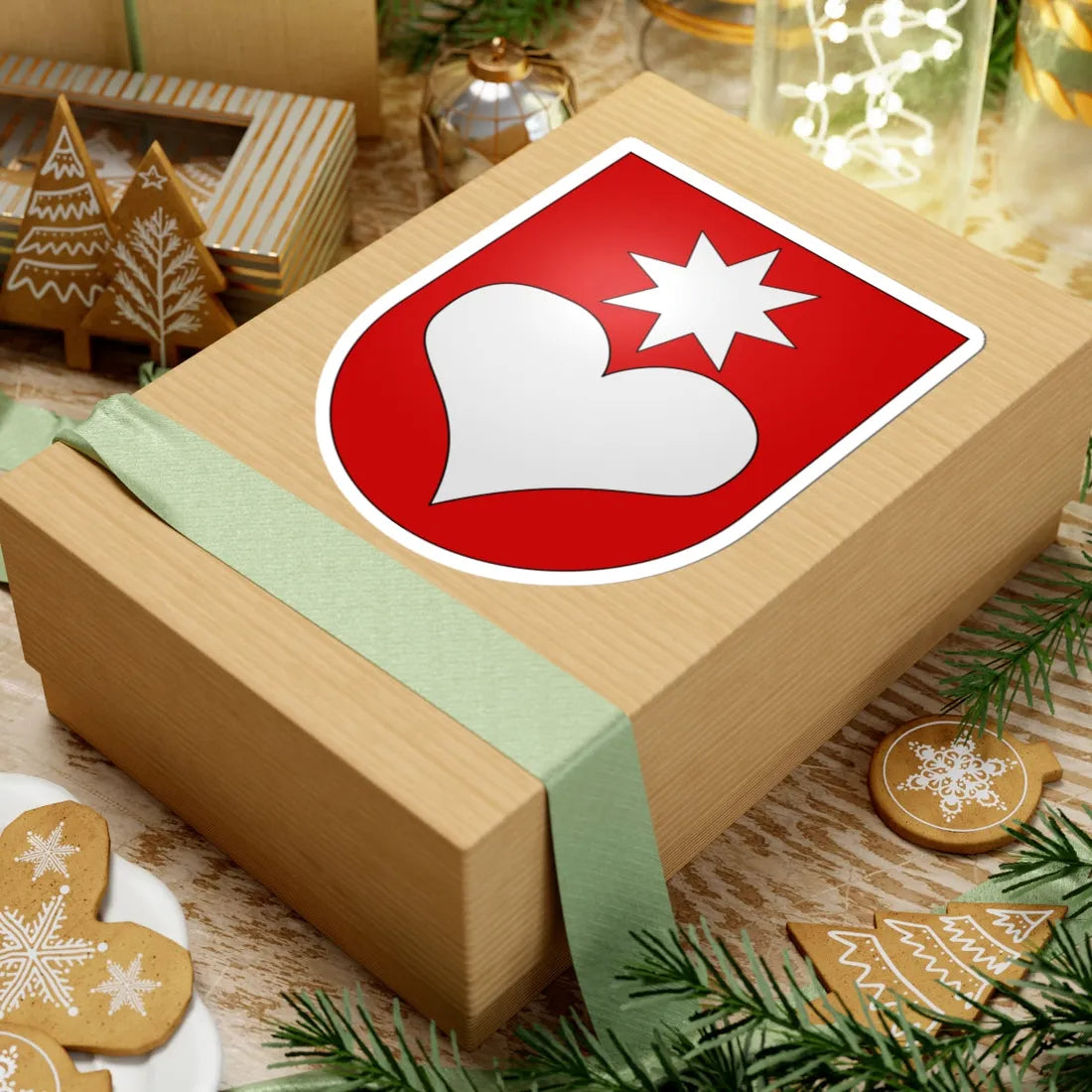 Villiers-coat of arms (Switzerland) (Coat of Arms) STICKER Vinyl Kiss-Cut Decal - The Sticker Space