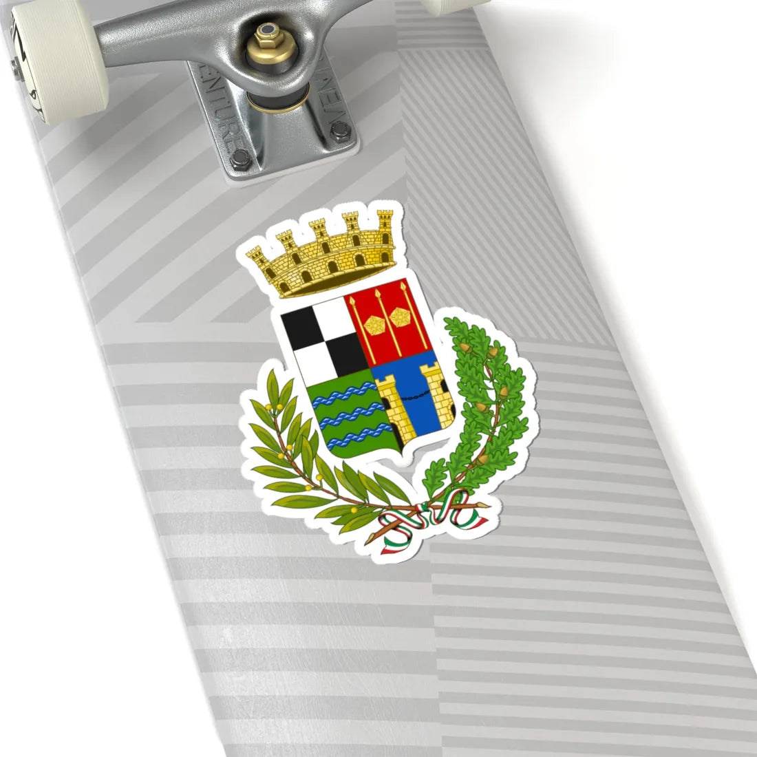 Villorba-Stemma (Italy) (Coat of Arms) STICKER Vinyl Kiss-Cut Decal - The Sticker Space