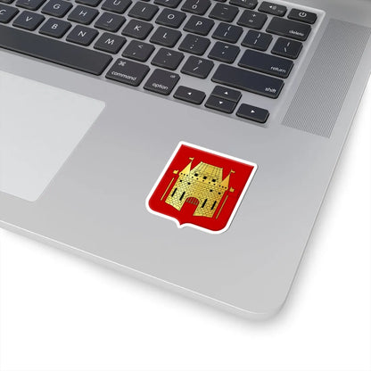 Vilvoorde wapen (Belgium) (Coat of Arms) STICKER Vinyl Kiss-Cut Decal - The Sticker Space