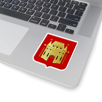 Vilvoorde wapen (Belgium) (Coat of Arms) STICKER Vinyl Kiss-Cut Decal - The Sticker Space