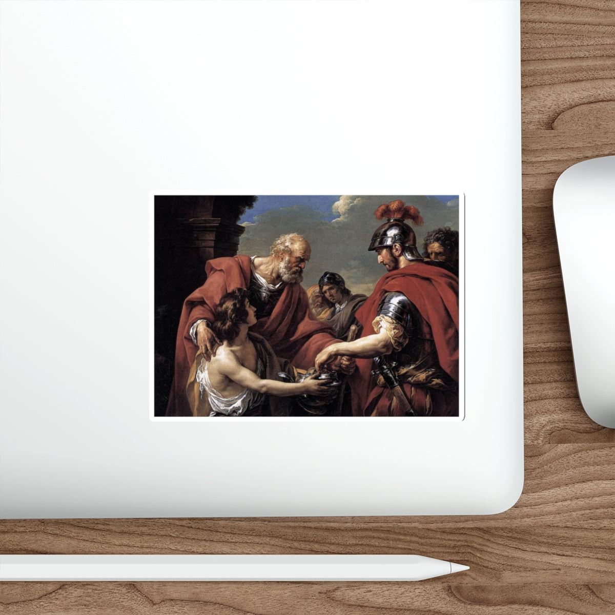 VINCENT, Francois-Andre - Belisarius (Artwork) STICKER Vinyl Die-Cut Decal-The Sticker Space